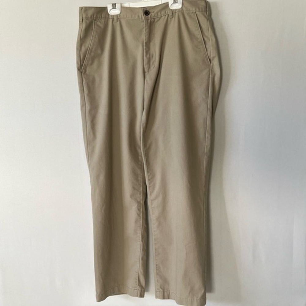 George, mens cotton/polyester khaki slacks, size 34X32